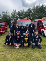 Strażacy z gminy Czermin rywalizowali w zawodach sportowo-pożarniczych. Liczyła się dokładność, sprawność i szybkość
