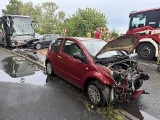 Policja z Włocławka podsumowała weekend na drogach. 1 wypadek i 19 kolizji. Zdjęcia