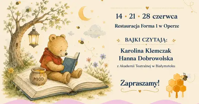 Bajkoczytanie po raz kolejny w operze! Fundacja Rodziny Czarneckich zaprasza na niedzielne, czerwcowe spotkanie z głośnym czytaniem!