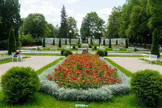 Różanka zakwitła kolorami. Feeria barw w odnowionej część Plant