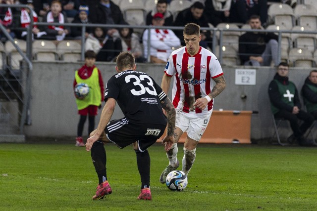 Patryk Makuch zdobył jedną bramkę w meczu Cracovii z Radomiakiem (6:0)