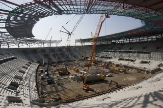 Czas leci! Tarczyński Arena ma już 13 lat. Tak wyglądała budowa za ponad 900 milionów