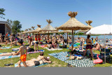 Białystok. Zalew Dojlidy. Upał dał się we znaki. Jest tłoczno na plaży [ZDJĘCIA]
