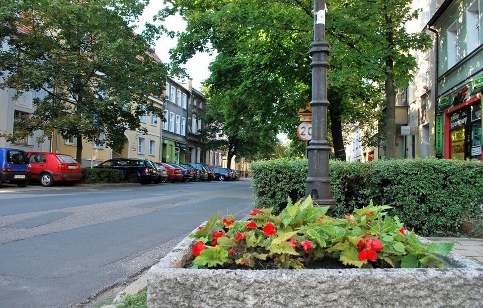 Ulica Bolesław Chrobrego przed przebudową