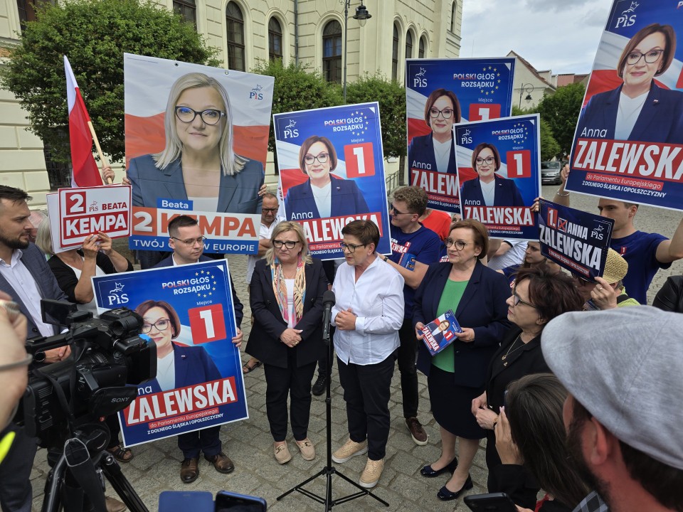 Kandydatki PiS do Europarlamentu w Głogowie