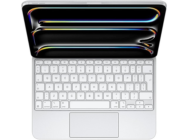 Klawiatura APPLE Magic Keyboard do iPada Pro 11 cali (M4) - angielski (międzynarodowy) Biały MWR03Z/A