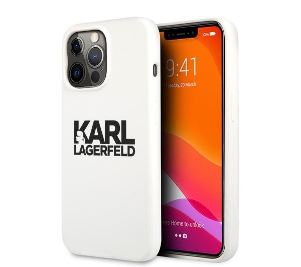 Karl Lagerfeld KLHCP13XSLKLWH do iPhone 13 Pro Max biały