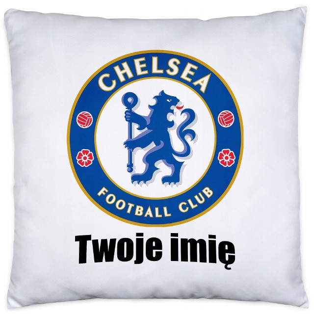 dla syna kibica fana Chelsea poduszka