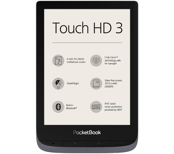 Pocketbook 632 Touch HD 3 (szary)