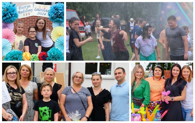 Całe rodziny bawiły się podczas festynu w Lenartowicach, na który zaprosiła społeczność miejscowej szkoły: Rada Rodziców, nauczyciele, pracownicy i uczniowie