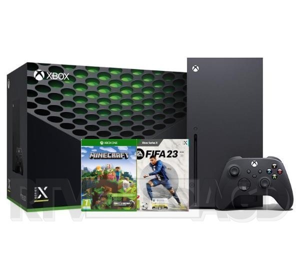 Xbox Series X + FIFA 23 + Minecraft Starter Pack