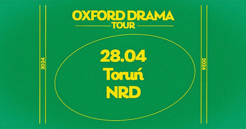 Duet Oxford Drama wraca z koncertami promującymi nowy album. Wystąpią w Toruniu