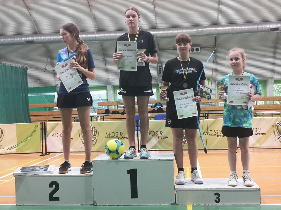 Dwa medale Julii Bednarczyk na mistrzostwach województwa