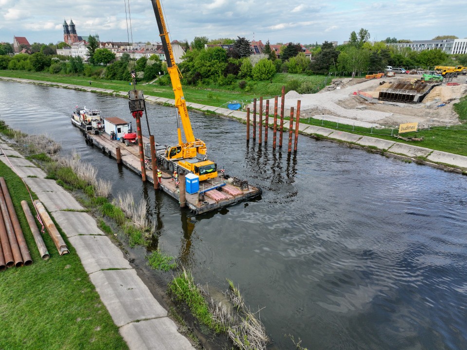 Budowa Mostów Berdychowskich w Poznaniu