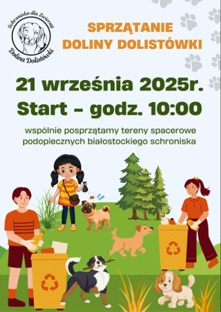 Sprzątanie Doliny Dolistówki