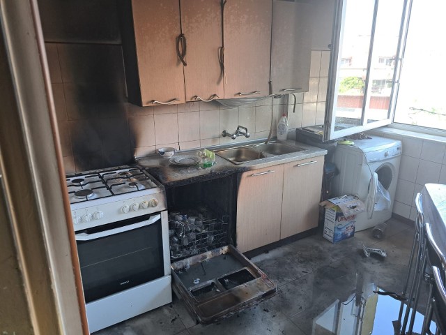 Spore straty po pożarze w remizie OSP w Łasinie. Ogień pojawił się w kuchni