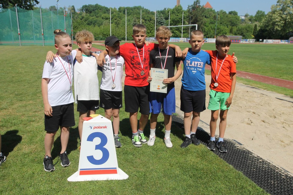 W Chełmnie odbyły się powiatowe Igrzyska Dzieci w trójboju...