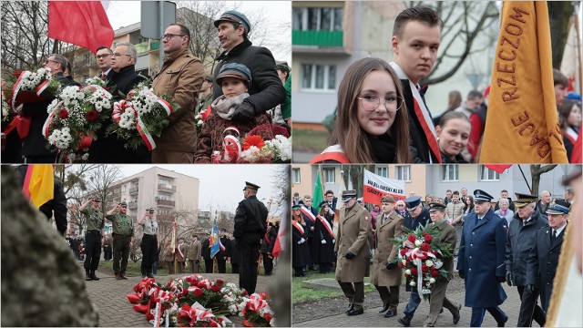 Obchody Narodowego Dnia Pamięci Żołnierzy Wyklętych we Włocławku, 1 marca 2024 roku.