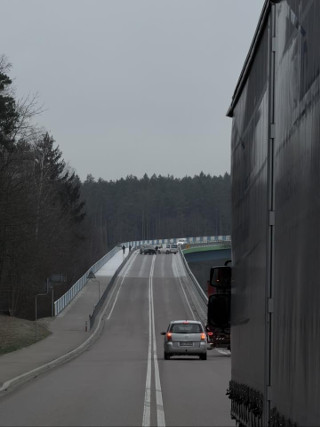 Kolizja na trasie Białystok - Supraśl