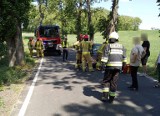 W miejscowości Dobczyn samochód osobowy uderzył w drzewo. Jedna osoba została poszkodowana