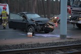 Dwa samochody zderzyły się na ul. Chełmińskiej