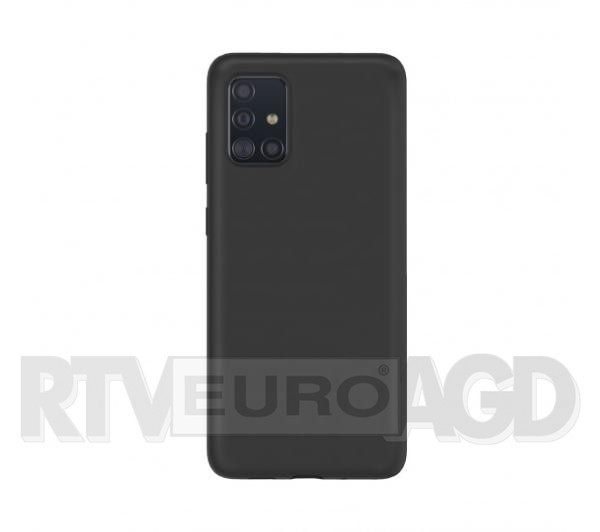 Xqisit Silicone Case Samsung Galaxy A51 (czarny)