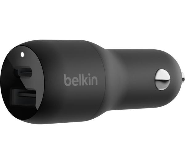 Belkin Dual Car Charger 1x USB-A 1x USB-C 37W