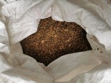 Ponad 300 kilogramów nielegalnego tytoniu u mieszkańca gminy Inowrocław. Krajanka w kartonach i workach