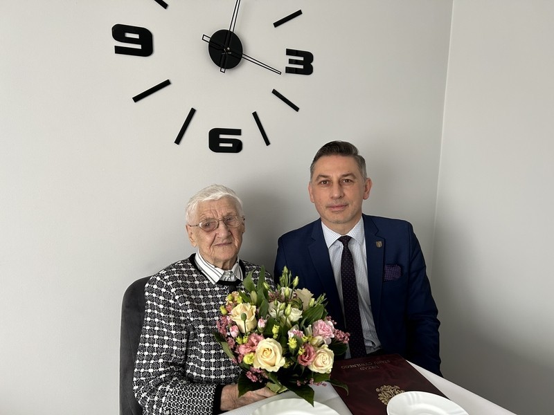 Pani Stanisława Jakubiak świętowała 101. urodziny! Życzymy dużo zdrowia!