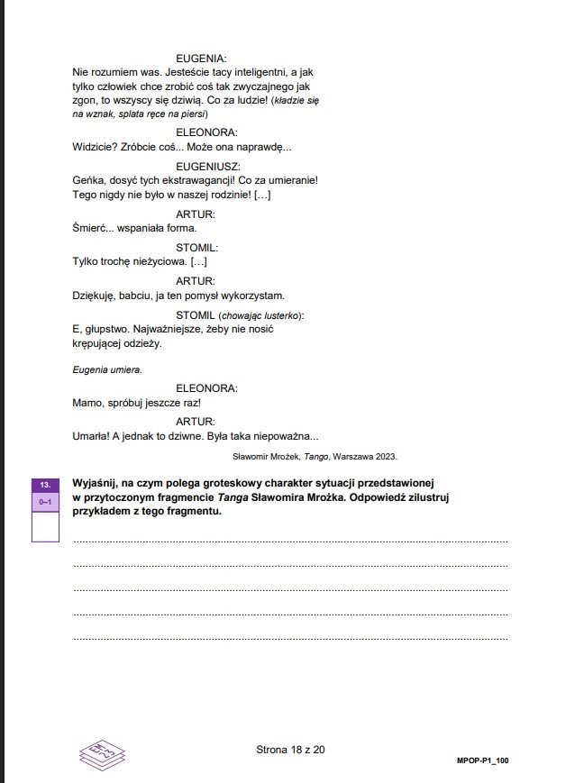 Matura z języka polskiego - arkusze CKE | Kurier Poranny