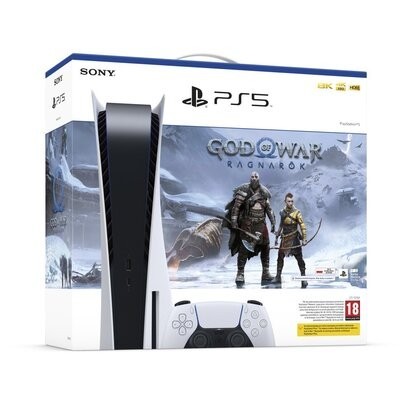PlayStation 5 C Chassis + God of War Ragnarök (Kod do pobrania) Konsola SONY INTERACTIVE ENTERTAINMENT