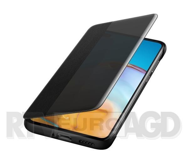 Huawei P40 Smart View Flip Cover (czarny)