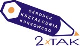 Logo firmy OŚRODEK KSZTAŁCENIA KURSOWEGO "2 X TAK"