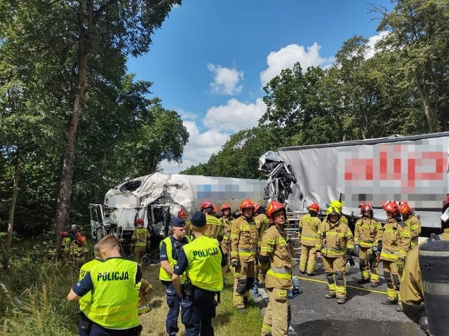 26 czerwca około godz. 10 na DK 10 w Zielonczynie doszło do wypadku. Zderzyły się dwie ciężarówki.