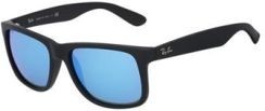 RayBan JUSTIN Okulary przeciwsłoneczne black/blue