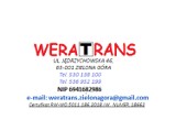 Logo firmy WERATRANS 