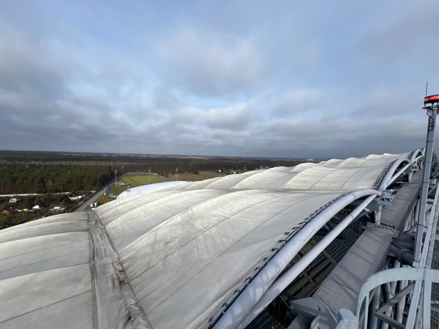 50 tys. metrów kwadratowych dachu Enea Stadionu zostanie dokładnie wyczyszczone przez wybranego wykonawcę