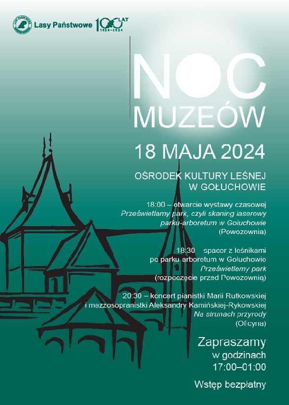 Tak prezentuje się program Nocy Muzeów 2024 w Ośrodku...