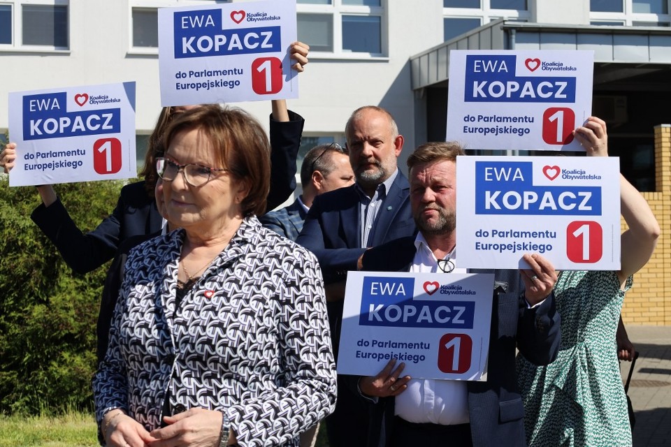 Ewa Kopacz podczas swojej wizyty w Pleszewie zwiedziła...