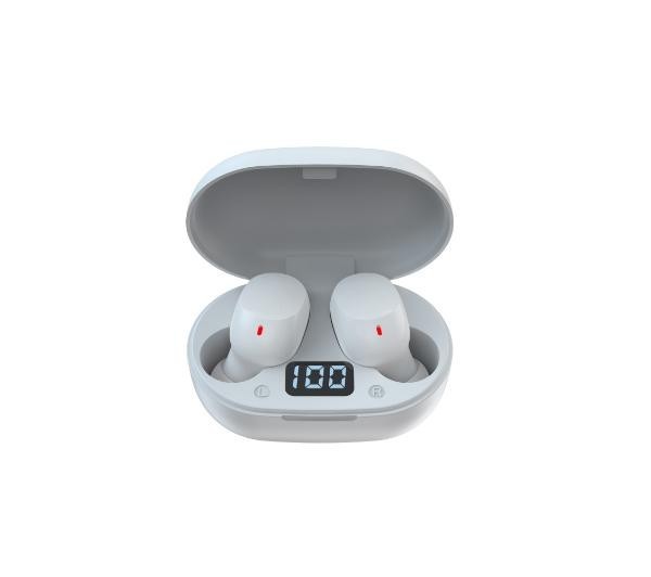 Devia Joy A6 - dokanałowe - Bluetooth 5.0 - biały