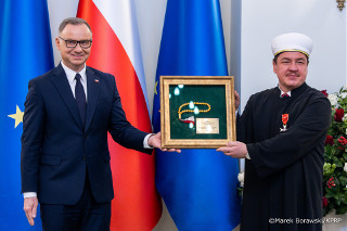 Uroczystość w Pałacu Prezydenckim z okazji 100–lecia Muzułmańskiego Związku Religijnego w Rzeczypospolitej Polskiej