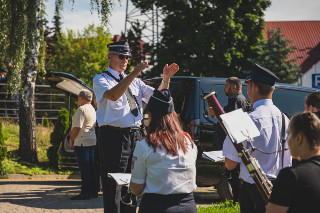 Pogrzeb podlaskiego policjanta, który zginął w wypadku motocyklowym