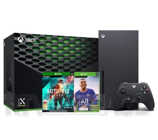 Xbox Series X + FIFA 22 + Battlefield 2042