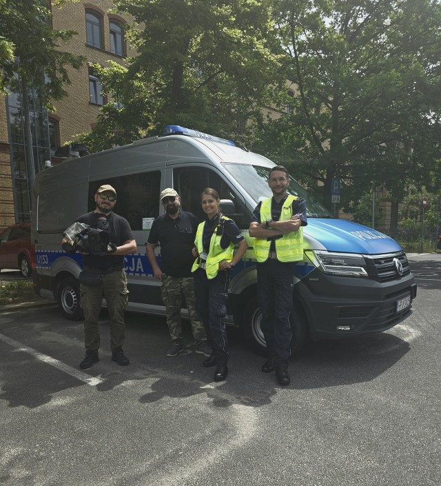 Ekipa telewizyjna będzie nagrywać służbę policjantów z Poznania.