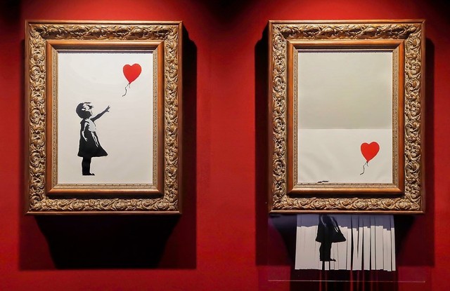 Prace Banksy'ego zagoszczą w Poznaniu w sierpniu