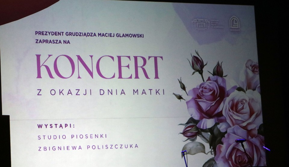 Wspaniały koncert z okazji Dnia Matki, 26 maja, w Centrum...