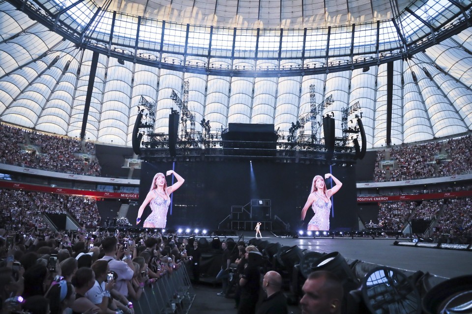 Koncert Taylor Swift 1 sierpnia 2024 na stadionie PGE...