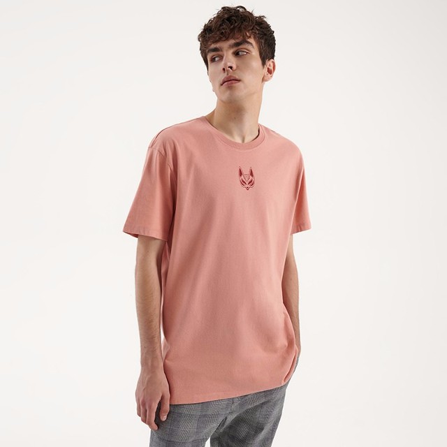 House - Koszulka z nadrukiem na plecach różowa - Różowy