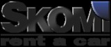 Logo firmy SKOMI wypożyczalnia samochodów i przyczep
