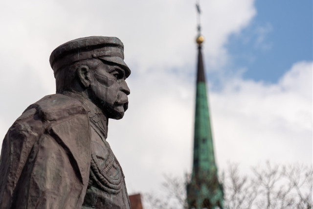 Białostoczanie uczcili imieniny marszałka Józefa Piłsudskiego
